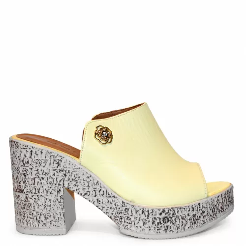 Сабо ZIZI  Желтый, 40, 39, 38, 37, 36 фото каталог