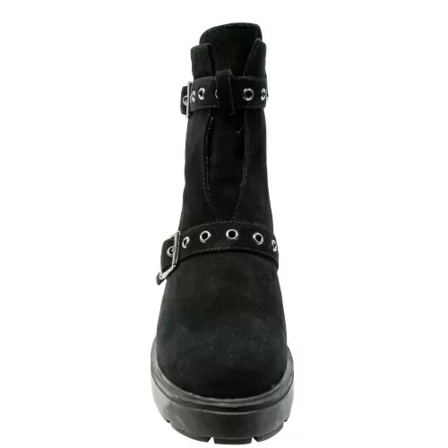 Ботильоны-зима SIZAAMPERO Черный, 34, 33 фото каталог