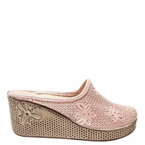 Сабо SIZAAMPERO Розовый, 34, 35 фото каталог