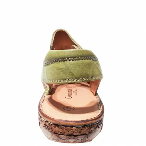 Босоножки POLKING Зеленый, 42, 43 фото каталог