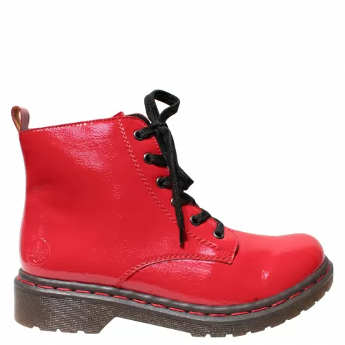 Ботильоны -зима RIEKER Красный, 42, 41 фото каталог