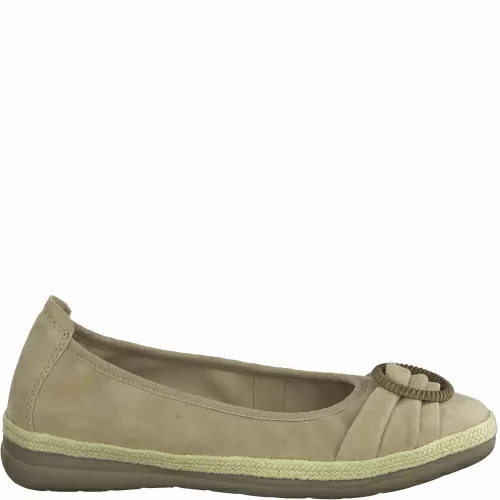 Балетки JANA Бежевый, 42, 43, 44, 45 фото каталог