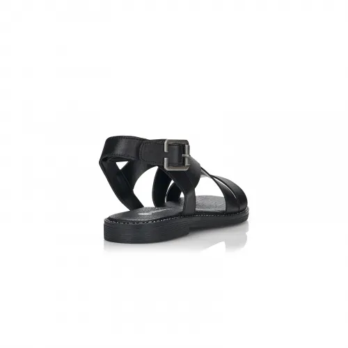 Босоножки  REMONTE DORNDORF Черный, 41, 42, 43, 44, 45 фото каталог