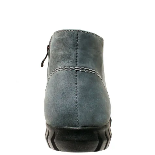 Ботильоны-кожподклад LAURA POTTI Серый, Серебряный, 41, 42, 43, 44 фото каталог