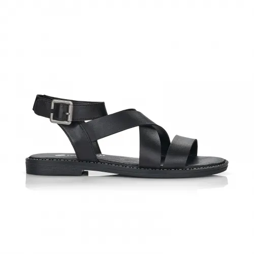 Босоножки  REMONTE DORNDORF Черный, 41, 42, 43, 44, 45 фото каталог