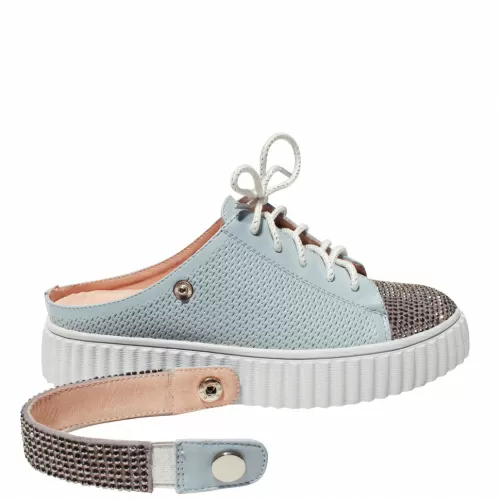 Кеды-лето SIZAAMPERO Голубой, 33, 34, 35 фото каталог