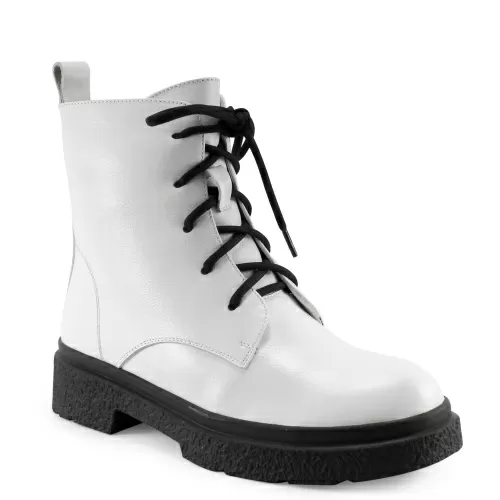 Ботильоны-зима SIZAAMPERO Белый, 33, 34 фото каталог