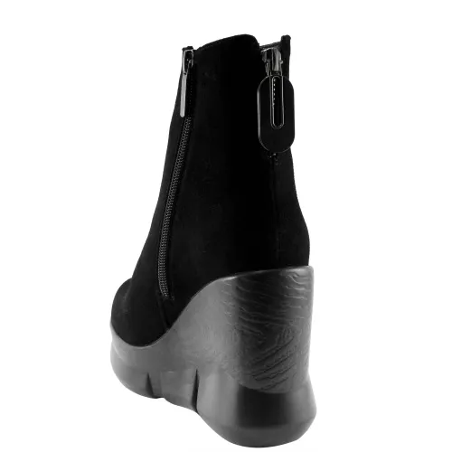 Ботильоны-зима SIZAAMPERO Черный, 33, 34 фото каталог