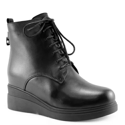 Ботильоны-зима SIZAAMPERO Черный, 33, 34, 35 фото каталог