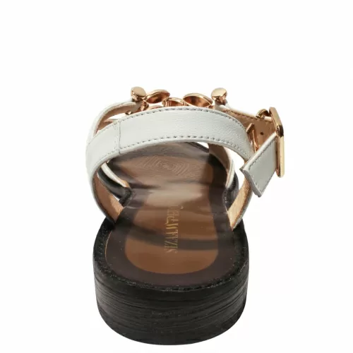 Босоножки SIZAAMPERO Белый, 33, 34, 35 фото каталог