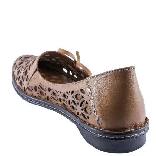 Балетки DAKKEM Коричневый, 42 фото каталог