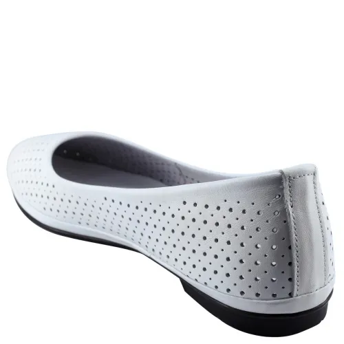 Балетки DAKKEM Белый, 42 фото каталог