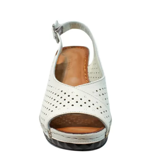 Босоножки SIZAAMPERO Бежевый, 34, 35 фото каталог