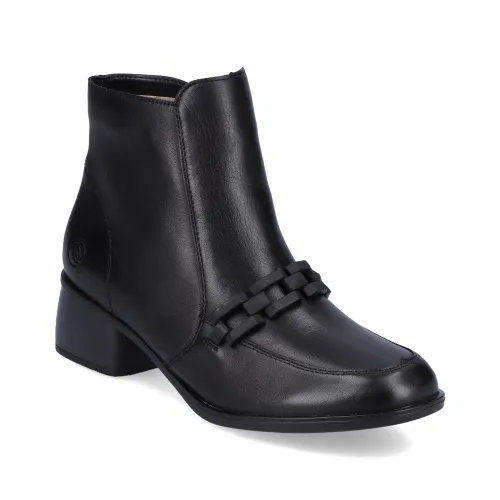 Полусапожки REMONTE Черный, 42, 43, 44, 45 фото каталог