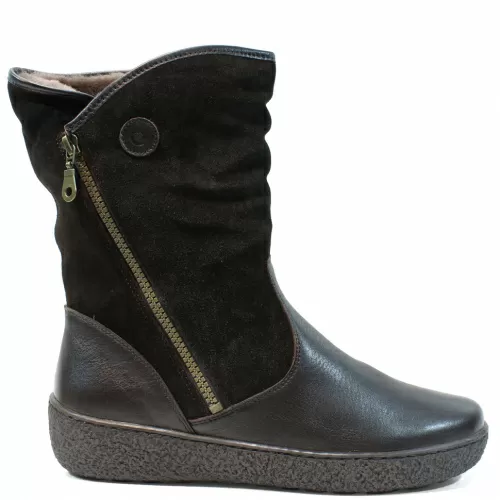 Ботильоны -зима РОМЕР Коричневый, 41, 42, 43 фото каталог