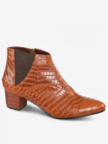 Ботильоны LAURA POTTI Рыжий, 42, 43, 44 фото каталог
