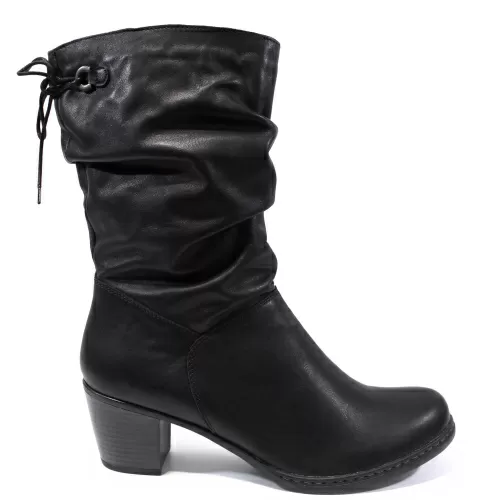 Полусапожки REMONTE DORNDORF Черный, 42, 43, 44, 45 фото каталог