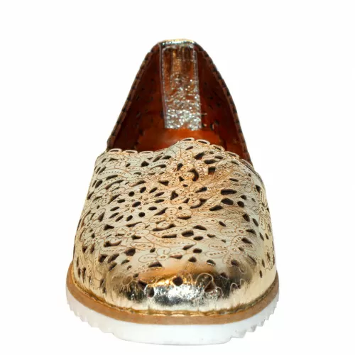 Балетки-лето ZIZI  Золотой, 36, 37, 38, 39, 40 фото каталог