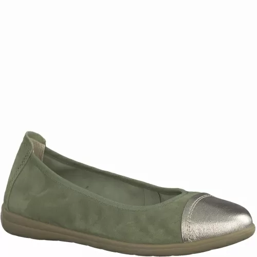 Балетки JANA Зеленый, 42, 43, 44, 45 фото каталог