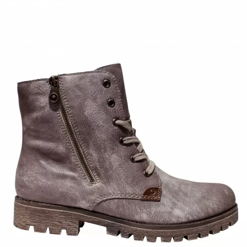 Ботильоны -зима RIEKER Серый, 42, 43 фото каталог