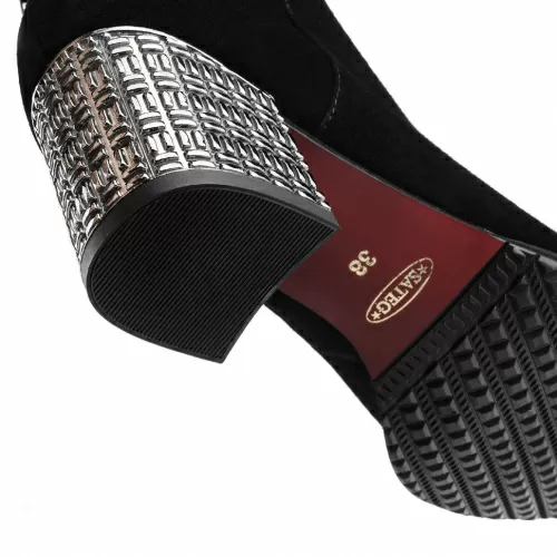 Ботинки Сатег Черный, 33, 34, 35, 37, 38, 39, 40, 41, 42, 43 фото каталог