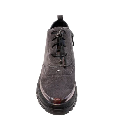 Ботильоны SIZAAMPERO Серый, 33, 34, 35 фото каталог