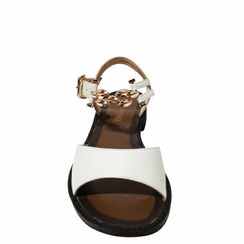 Босоножки SIZAAMPERO Белый, 33, 34, 35 фото каталог