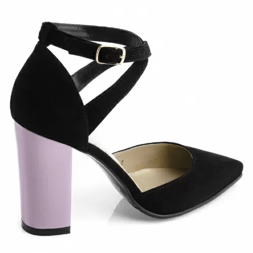 Туфли открытые Сатег Черный, 33, 34, 35, 38 фото каталог