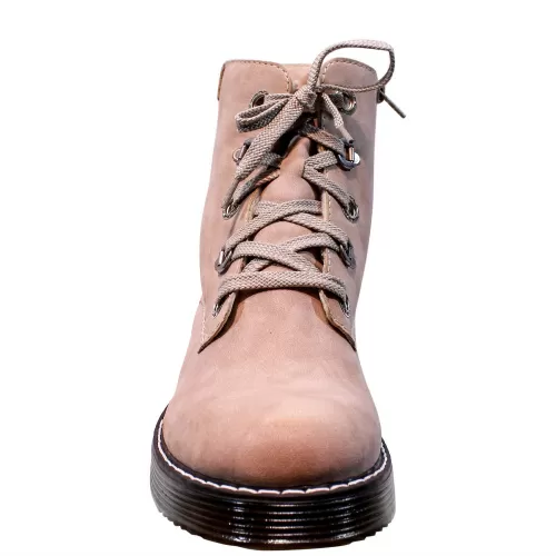 Ботильоны -зима RIEKER Розовый, 43, 42 фото каталог