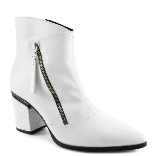 Ботильоны SIZAAMPERO. Белый, 43, 44 фото каталог