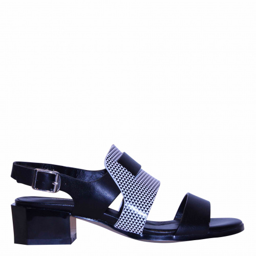 Босоножки SIZAAMPERO Черный, 33, 34, 35 фото каталог