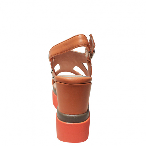 Босоножки SIZAAMPERO Оранжевый, 33, 34, 35 фото каталог