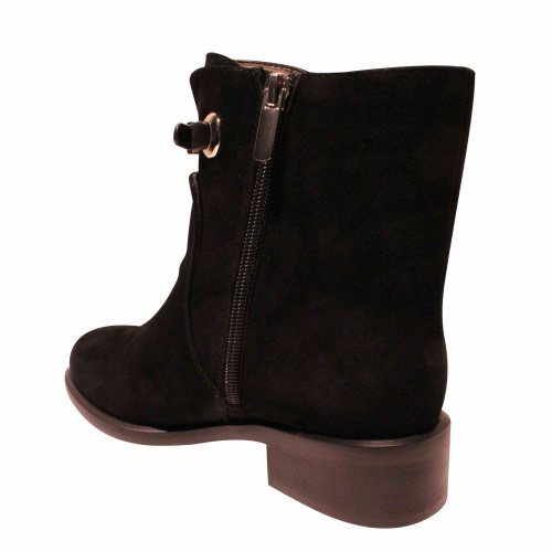 Ботильоны-зима ZIZI Черный, 33, 34, 35 фото каталог