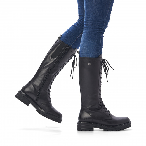 Сапоги-евро ( REMONTE DORNDORF) Черный, 42, 43, 44, 45 фото каталог