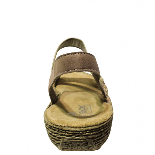 Босоножки RIEKER Розовый, 41, 42, 43 фото каталог