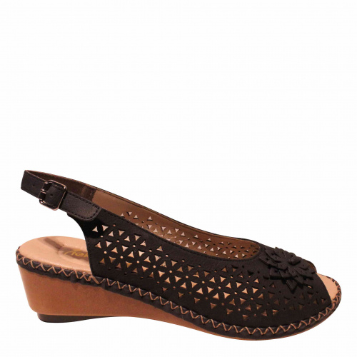 Босоножки RIEKER Черный, 41, 42 фото каталог