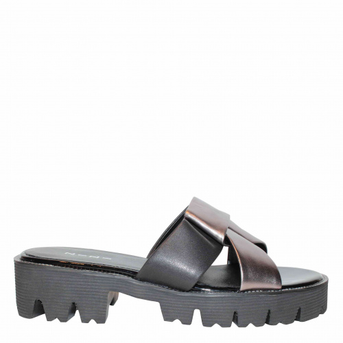 Сабо ZIZI  Серебряный, 41, 42, 43 фото каталог