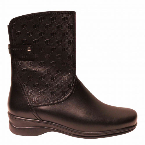 Ботильоны -зима LAURA POTTI Черный, 41, 43, 42, 44 фото каталог