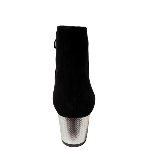 Ботильоны-кожподклад LAURA POTTI Черный, 41, 42, 43, 44 фото каталог