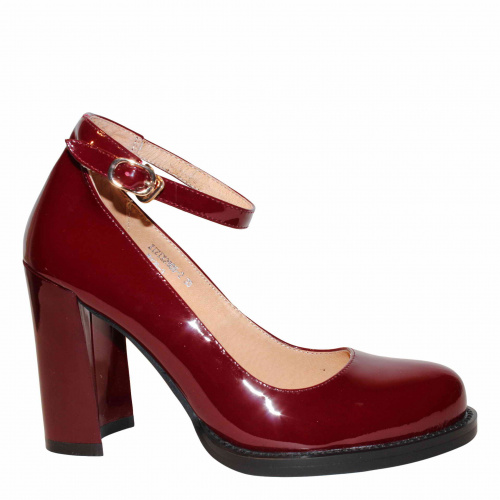 Туфли ZIZI  Цвет не определён, Бордовый, 33, 34, 35 фото каталог