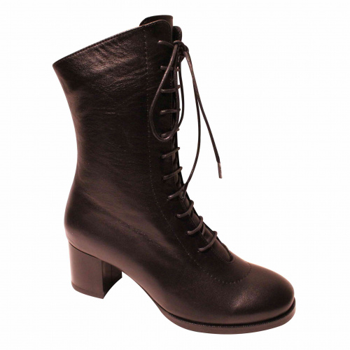 Ботильоны-зима  ZIZI Черный, 36, 37, 38, 39, 40 фото каталог