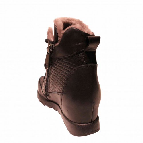 Ботильоны-зима  ZIZI Черный, 35, 42, 34, 41 фото каталог