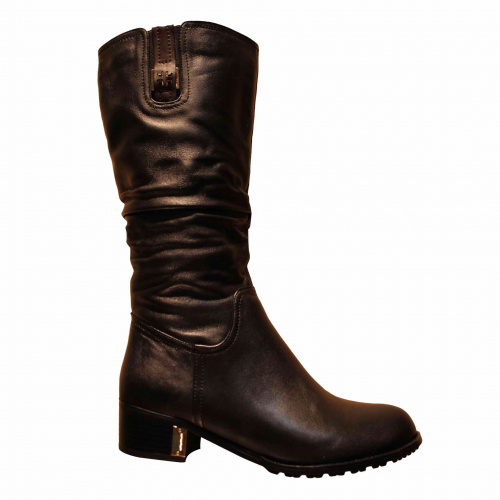 Сапоги-зима LAURA POTTI Черный, 41, 42, 43, 44 фото каталог