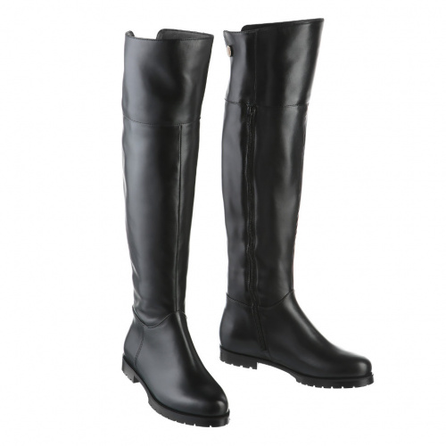 Ботфорты-евро Сатег Черный, 33, 34, 42, 43, 35 фото каталог