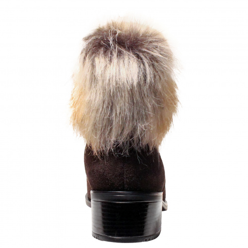 Ботильоны -зима LAURA POTTI Коричневый, 41, 42, 43, 44 фото каталог