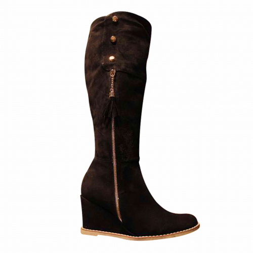 Сапоги -зима LAURA POTTI Черный, 41, 42, 43, 44 фото каталог