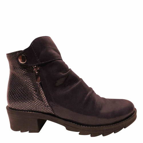 Ботильоны-зима  ZIZI Синий, 42, 43, 41 фото каталог