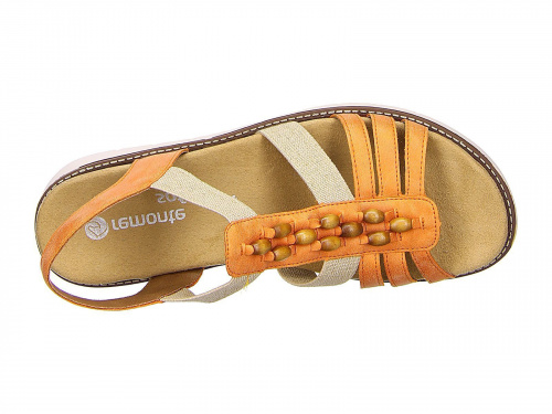 Босоножки  REMONTE  Оранжевый, 41, 42, 43, 44, 45 фото каталог