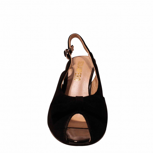 Босоножки SIZAAMPERO Черный, 33, 34, 35 фото каталог