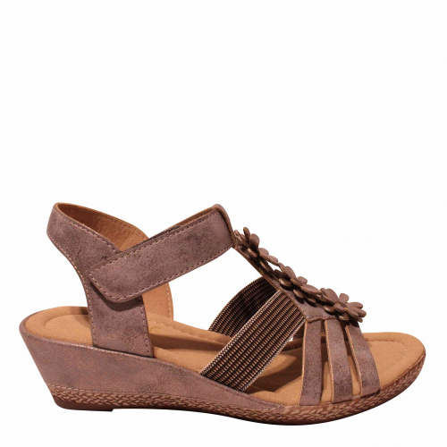 Босоножки RIEKER Бежевый, 33, 34, 35 фото каталог